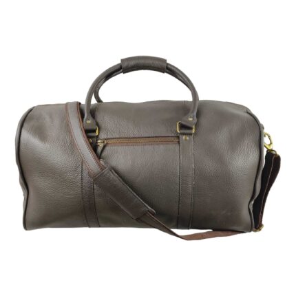 Premium Duffle Bag Brown Oil Pull Leather (Copy)