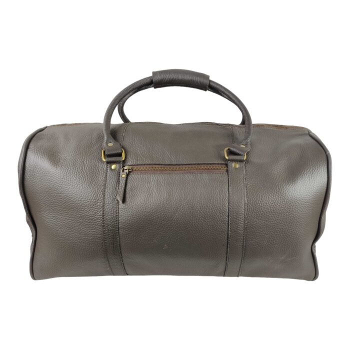 Premium Duffle Bag Brown Oil Pull Leather (Copy) - Image 4